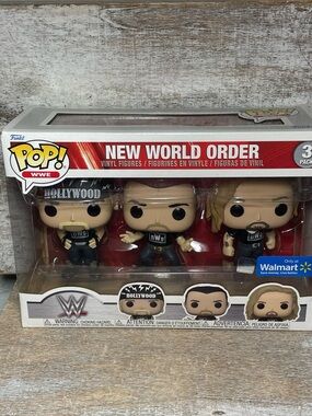 Funko Pop! Vinyl WWE Hogan Nash Hall New World Order 3-Pack Walmart Exclusive